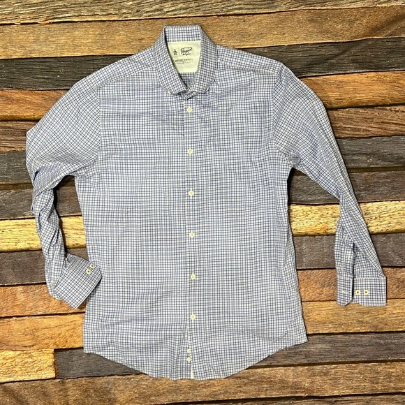 Penguin by Munsingwear Heritage Slim Fit Button Down Mens Shirt - Picture 1 of 6